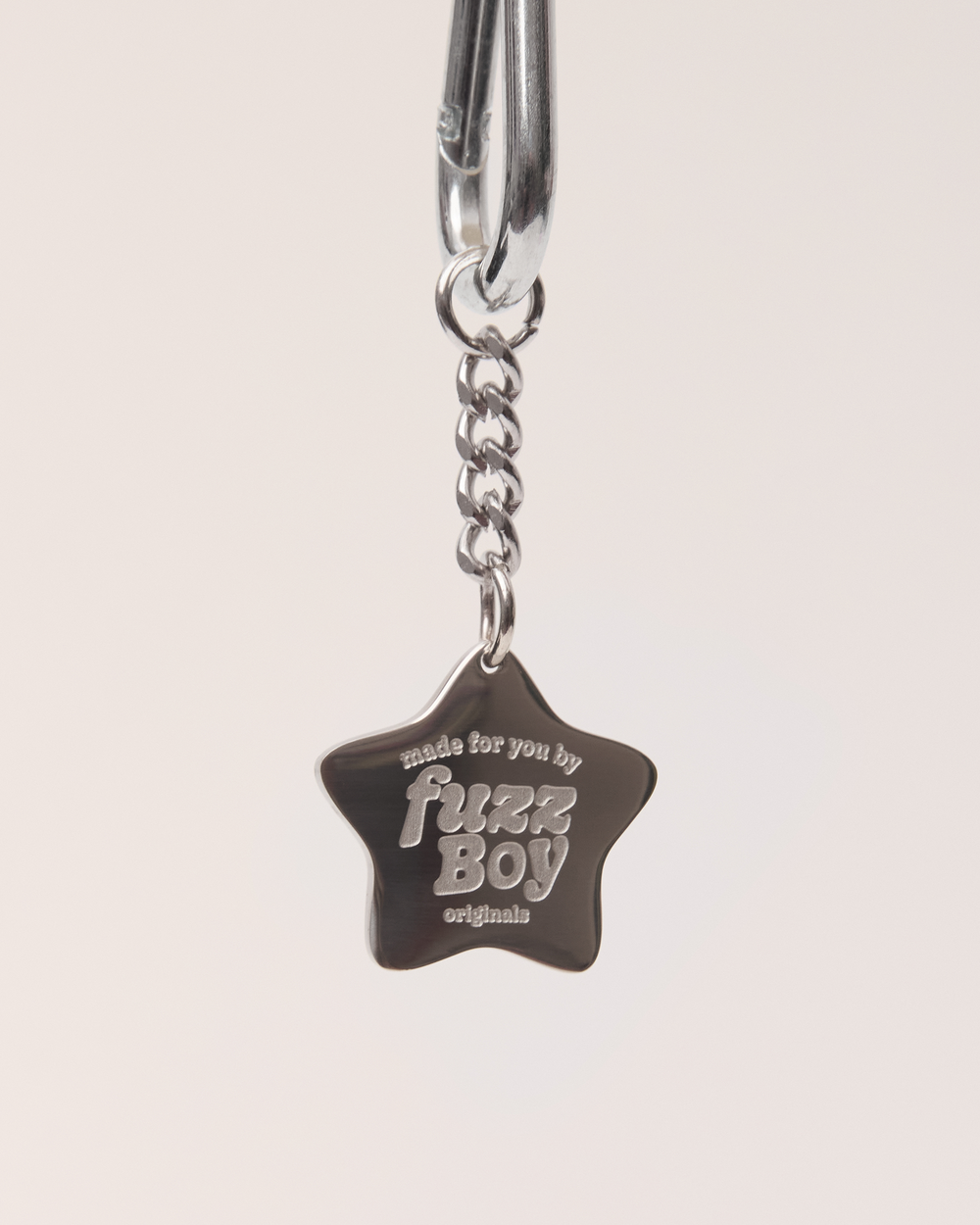 Fuzzboy Originals – Silicone Flower Dog Treat Pouch Keychain – Yellow